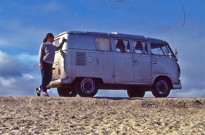 Despite the van, we were eventually married.